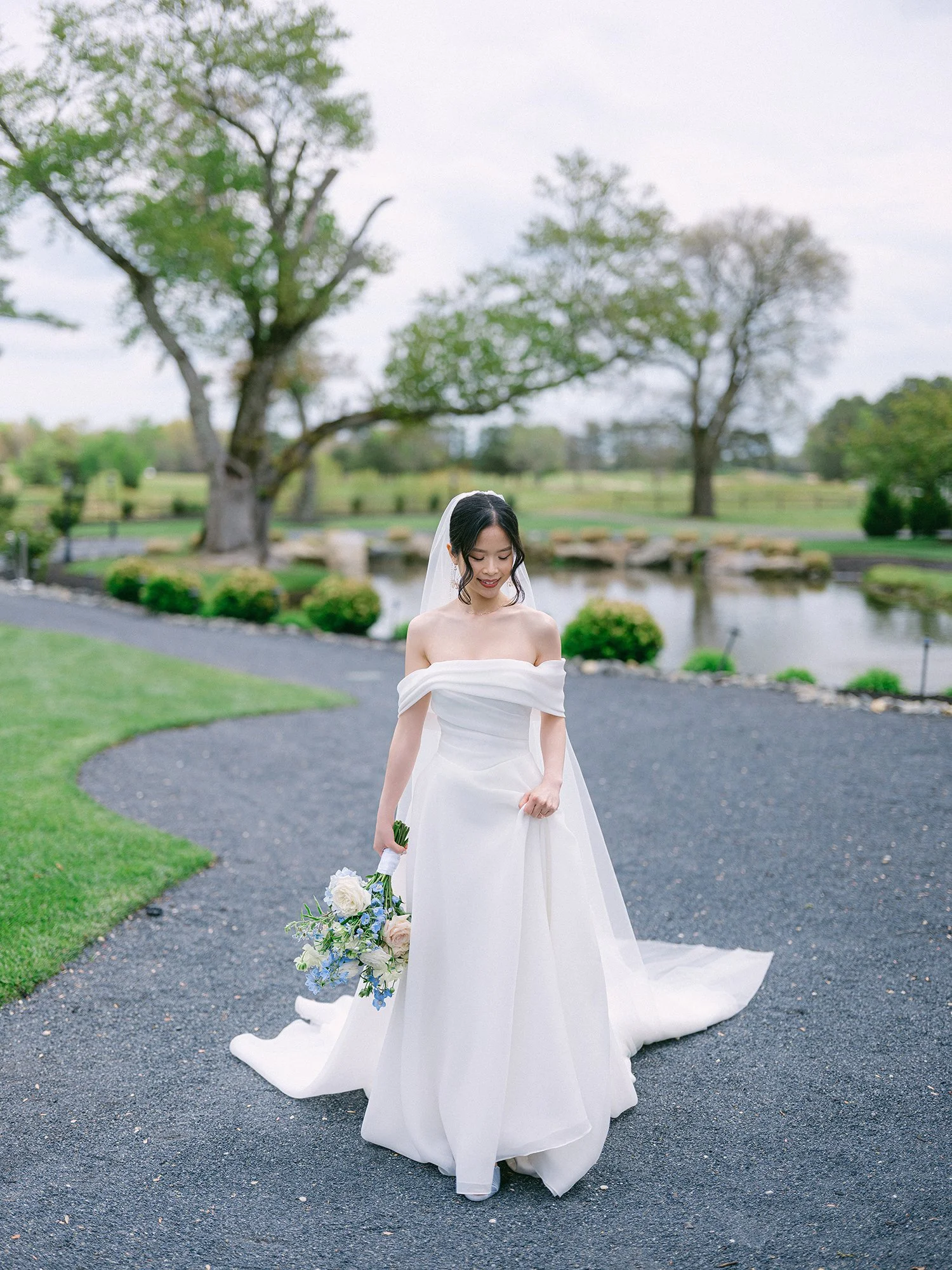 Couple portrait for wedding at Renault Winery by Haseok Chung Studio