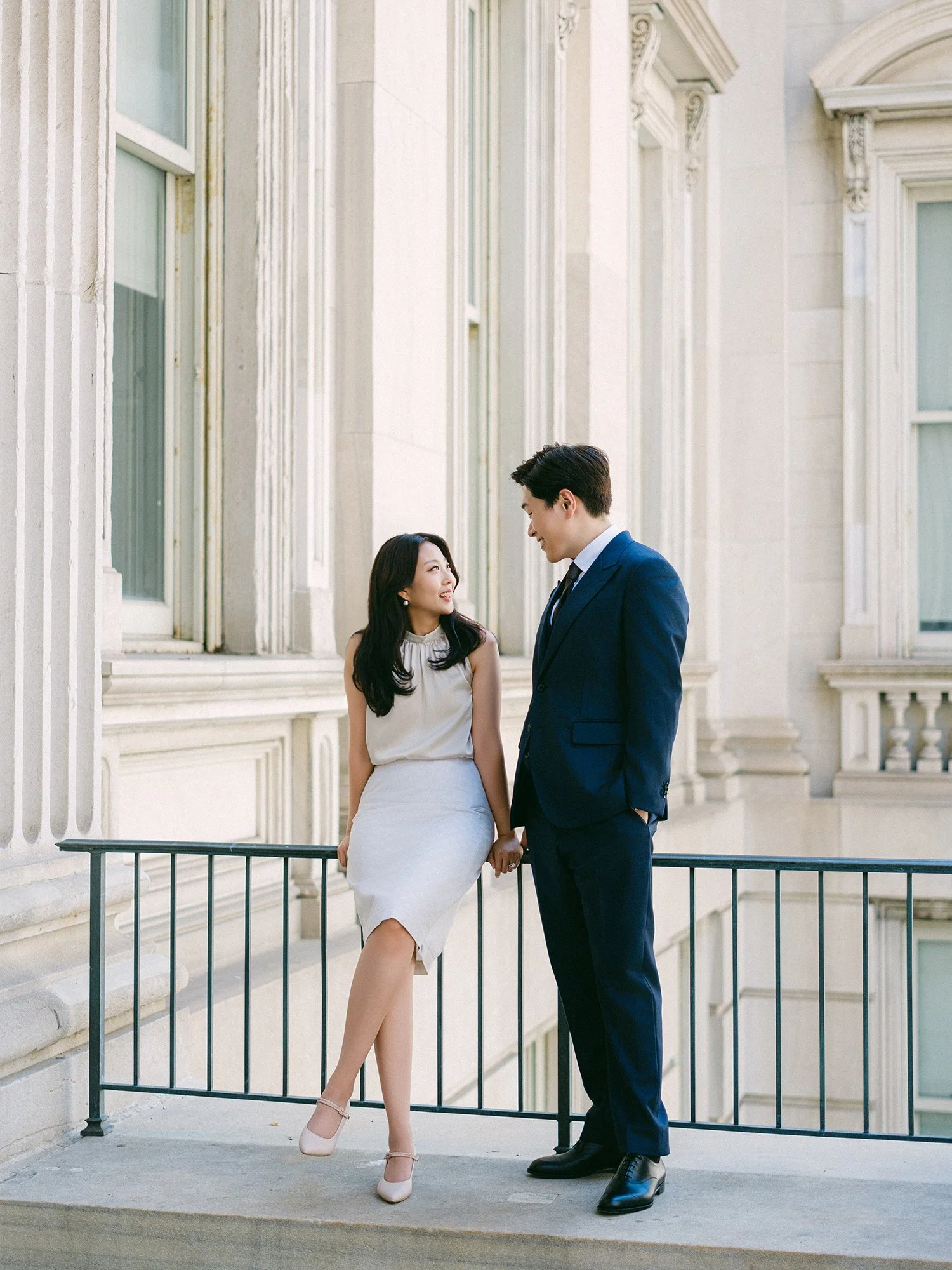 A Chic NYC City Hall Wedding &amp; Downtown Session