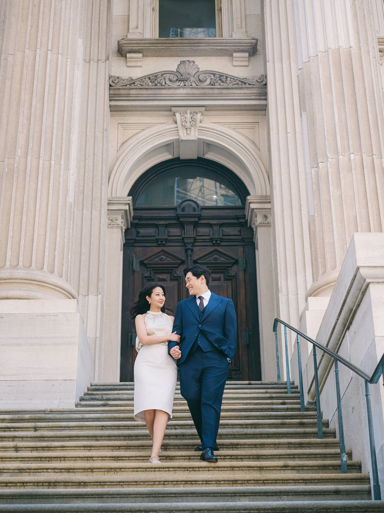 A Chic NYC City Hall Wedding &amp; Downtown Session