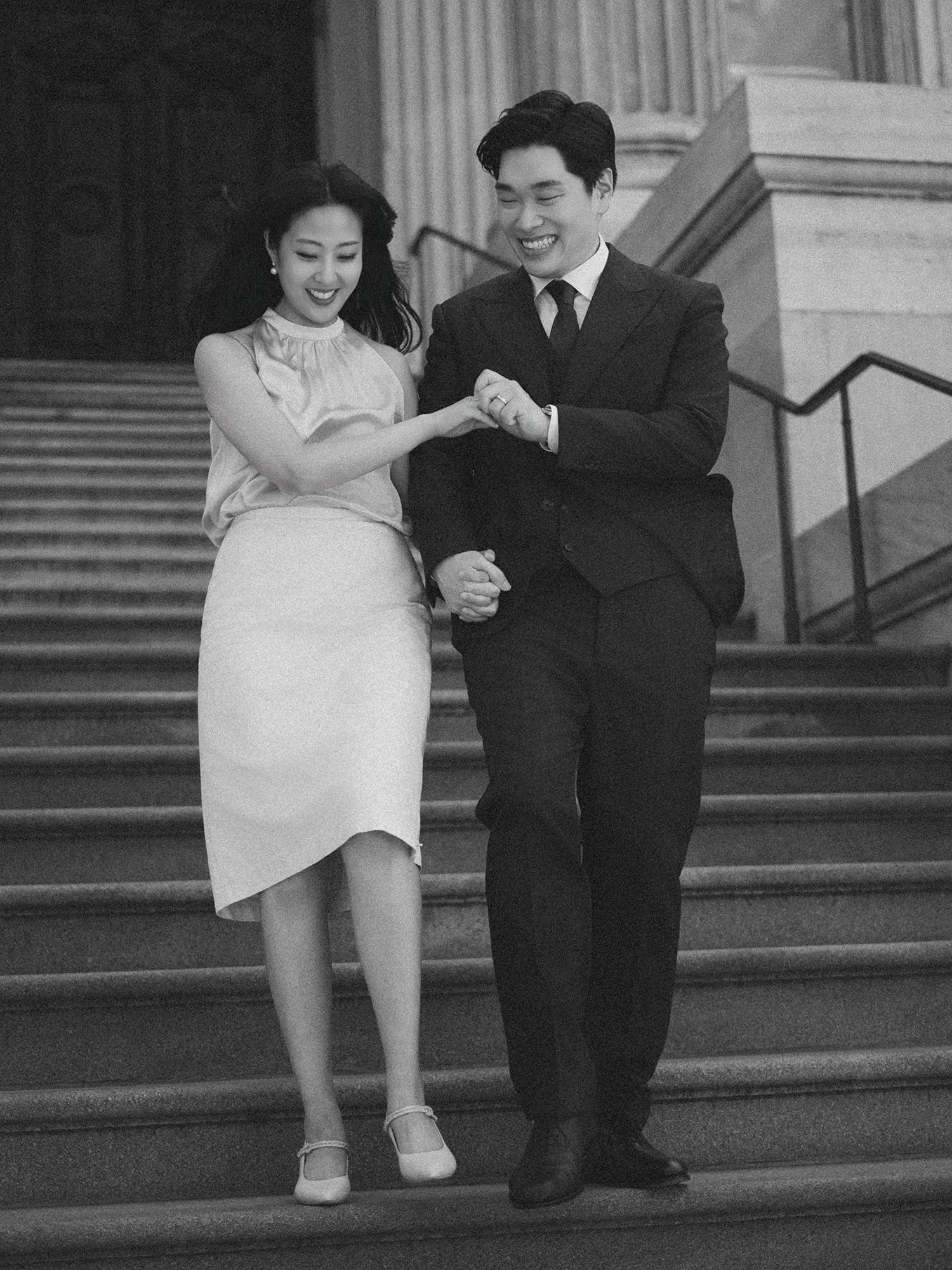 A Chic NYC City Hall Wedding &amp; Downtown Session