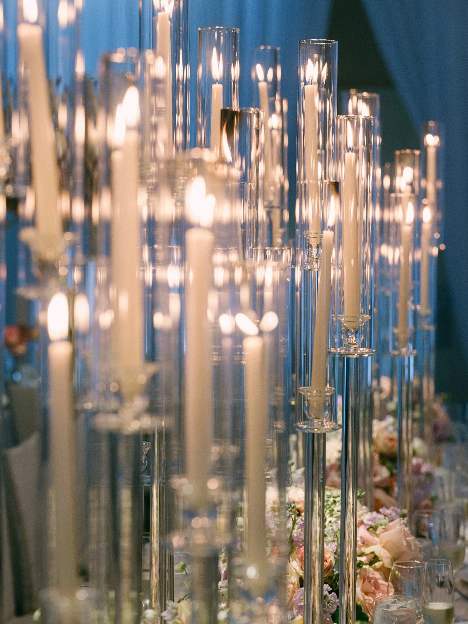 Fine art wedding photography capturing the joyful smiles of the bride and groom and the elegant reception setup at Hamilton Farm Golf Club NJ.