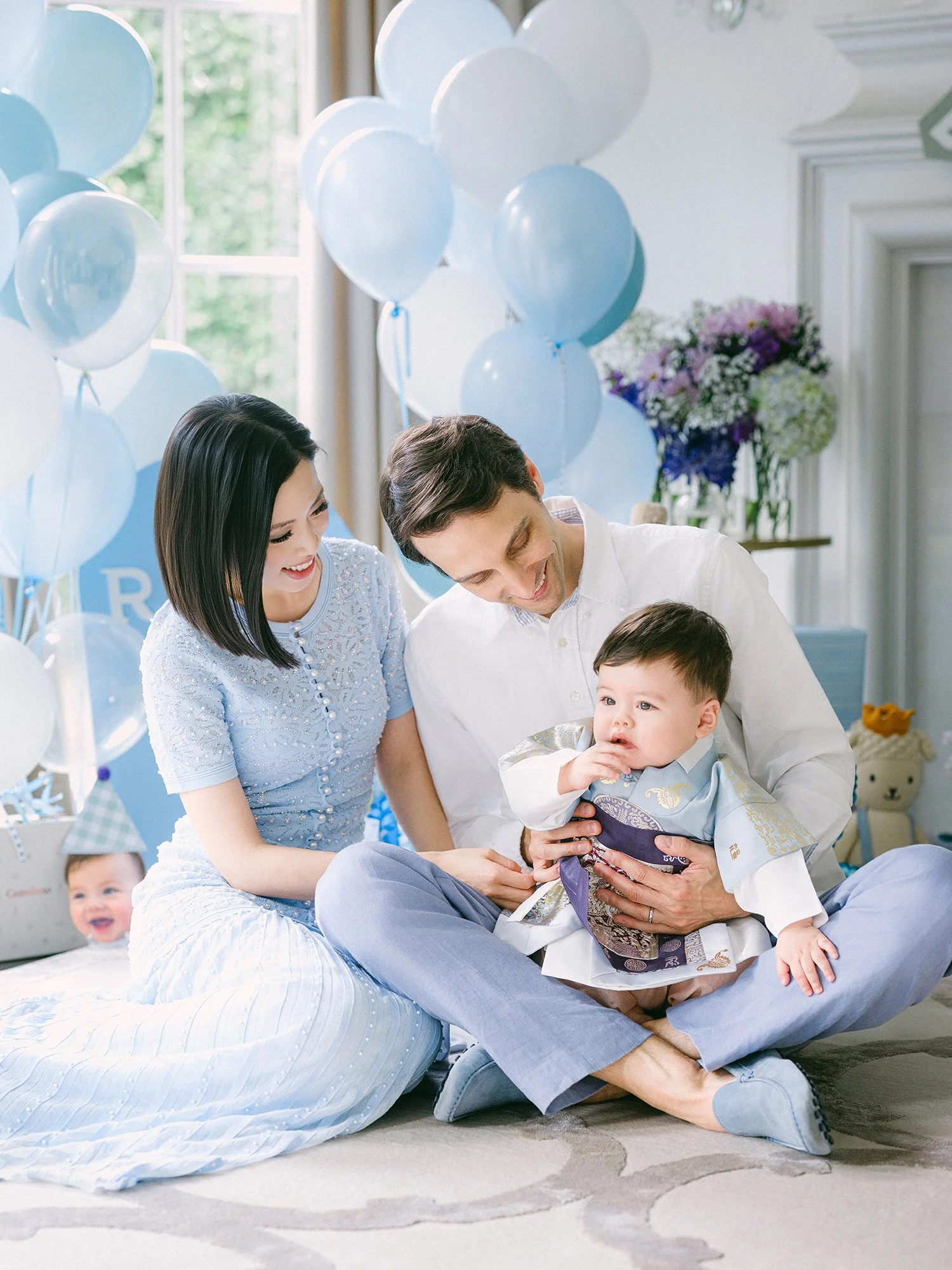 Richard’s First Birthday Celebration | Korean Dol Photography in New Jersey