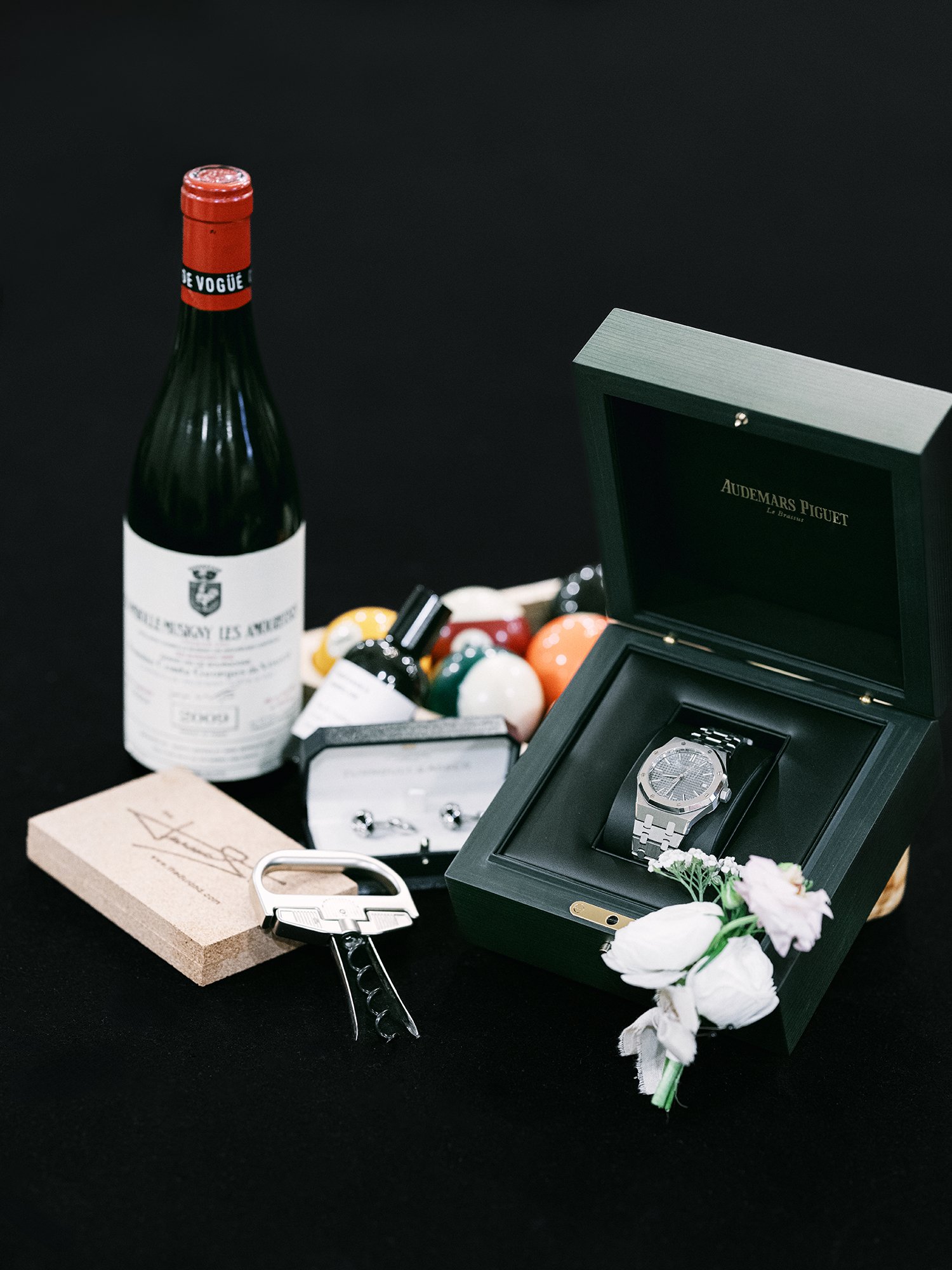 Wedding details at The Florentine Gardens