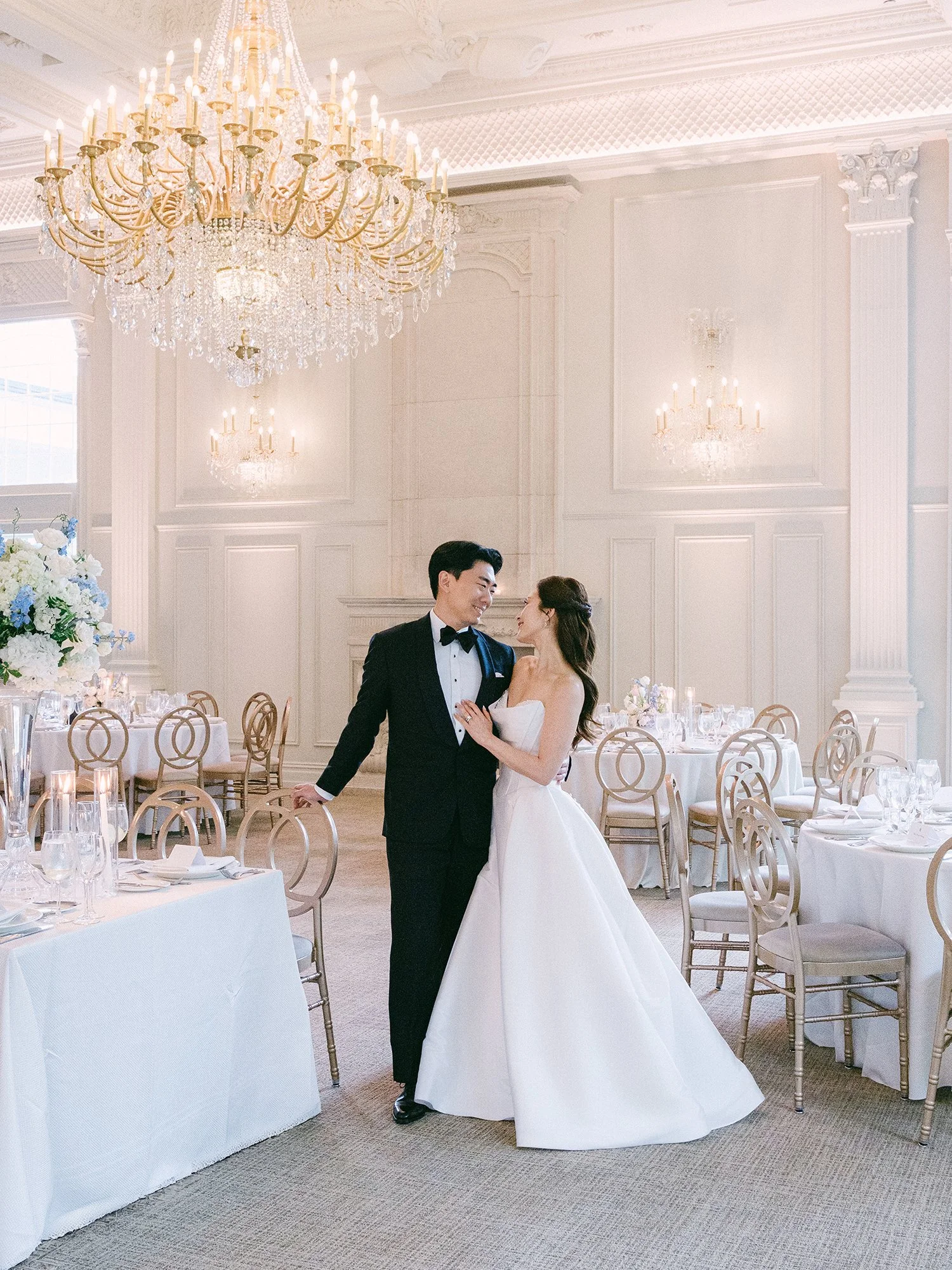 Luxury wedding reception at The Florentine Gardens