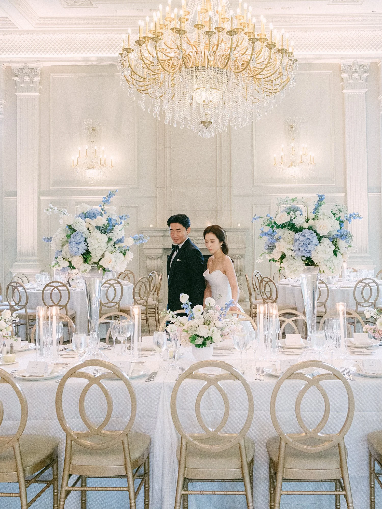 Luxury wedding reception at The Florentine Gardens