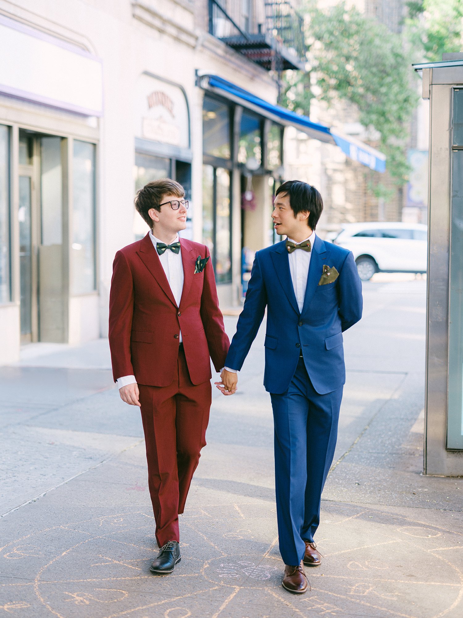Editorial wedding portraits in Manhattan