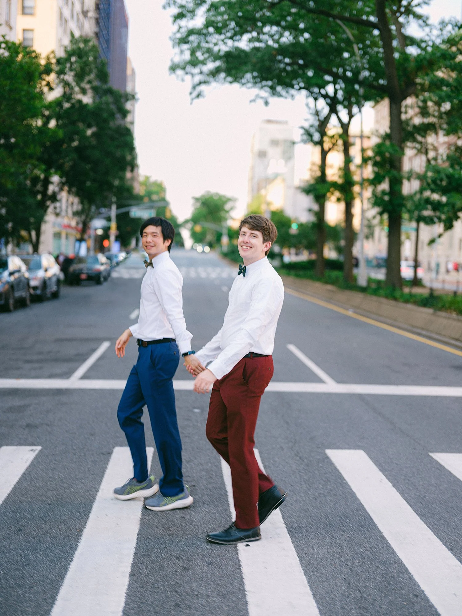 Editorial wedding portraits in Manhattan