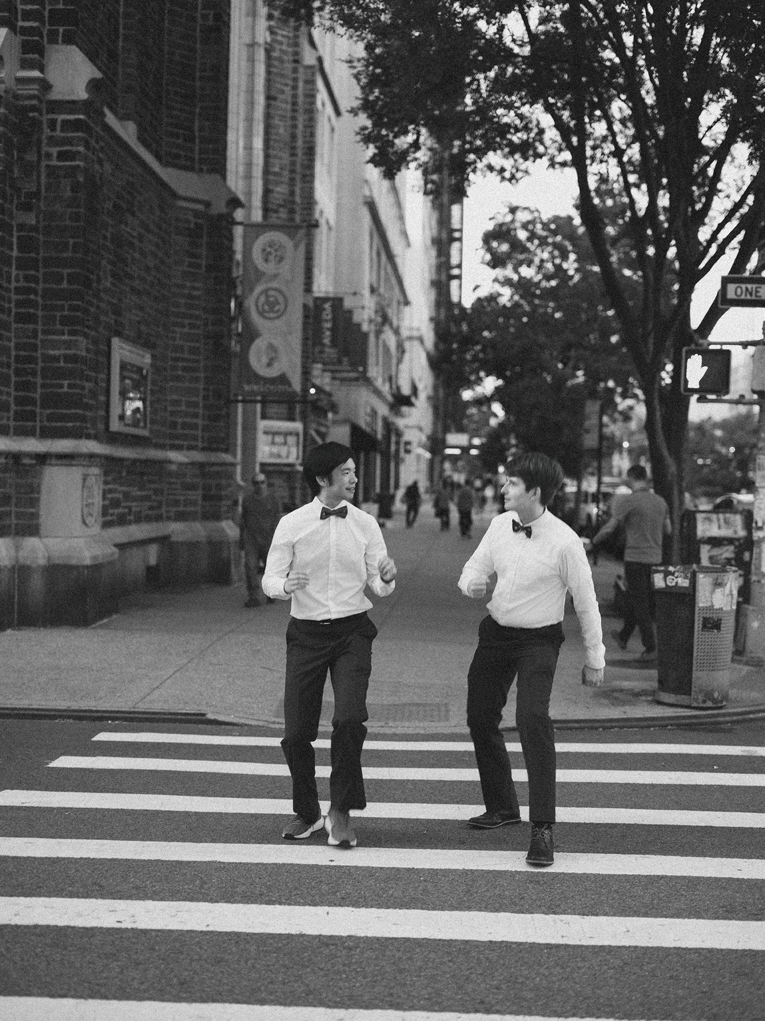 Editorial wedding portraits in Manhattan
