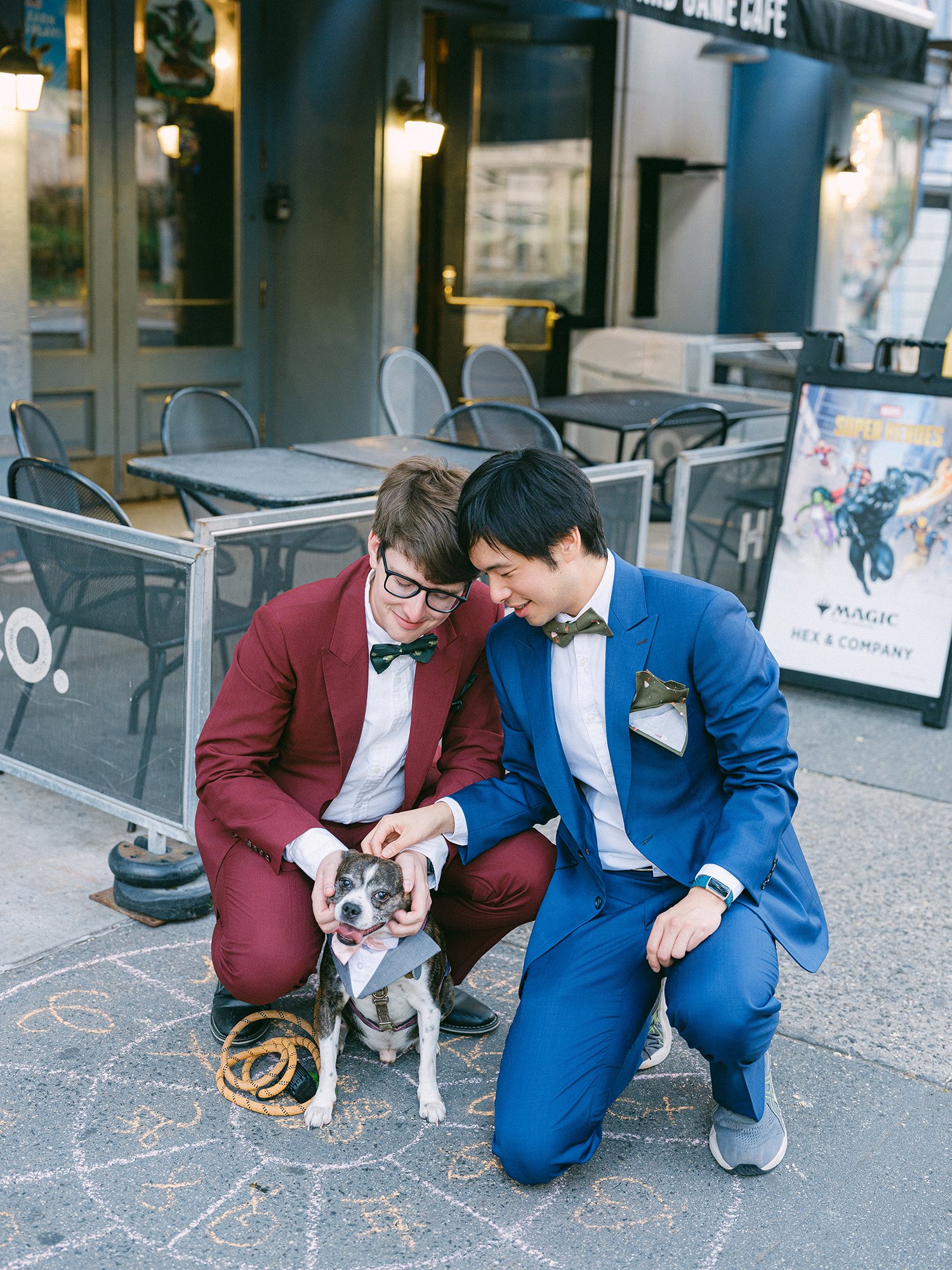 Editorial wedding portraits in Manhattan