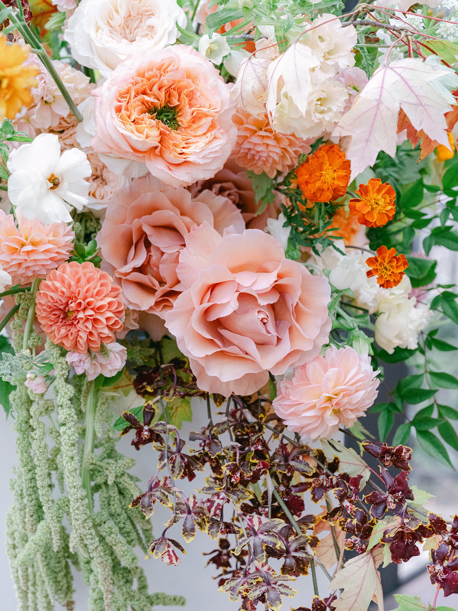 Kathy and Blake's wedding details at Tavern on the Green, Central Park