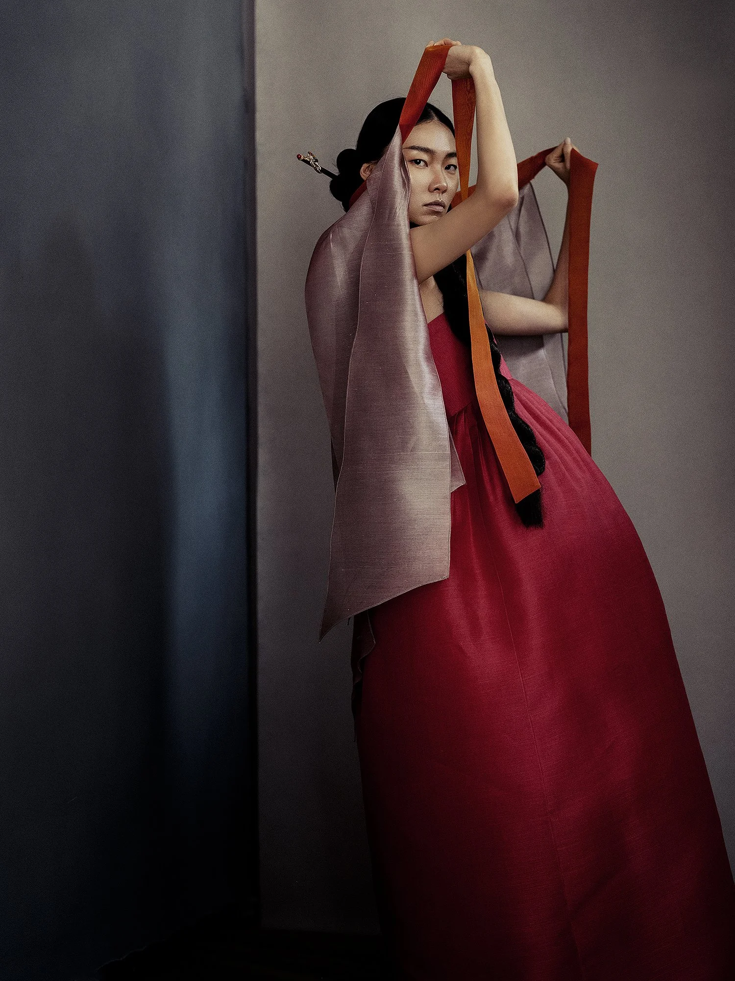 Korean bride wedding portrait by Haseok Chung Studio