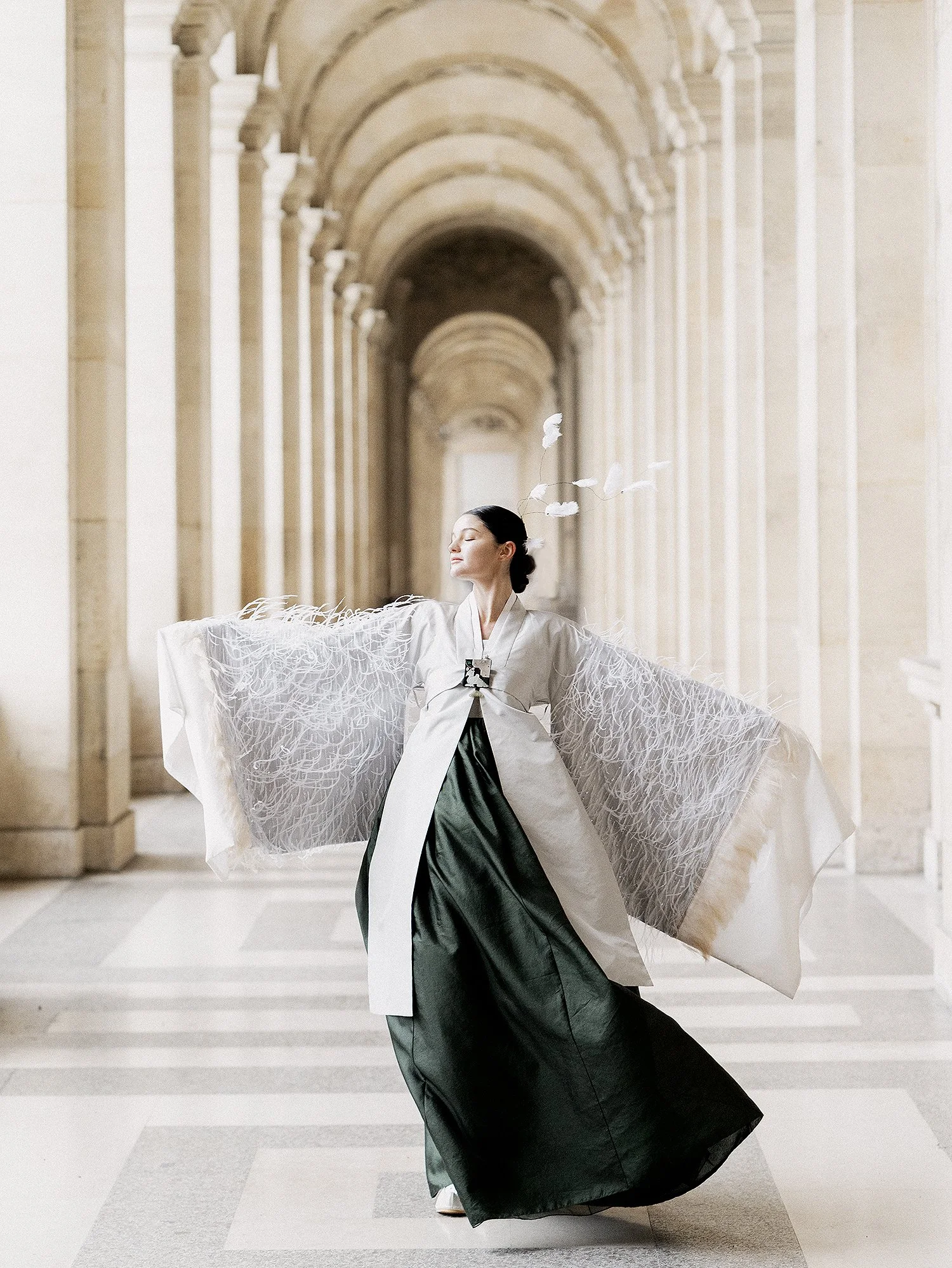 Korean Hanbok photographed by Haseok Chung Studio