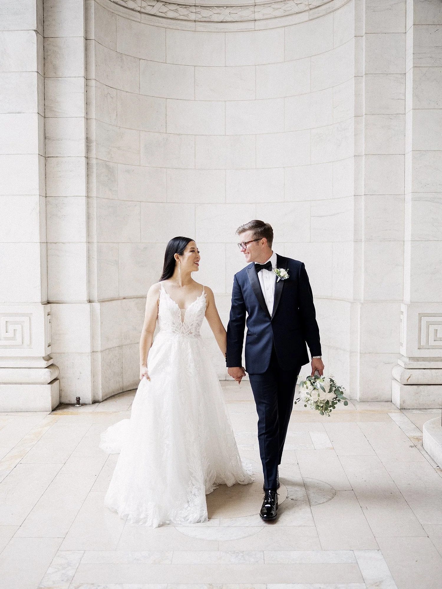Korean bride and groom wedding portrait by Haseok Chung Studio