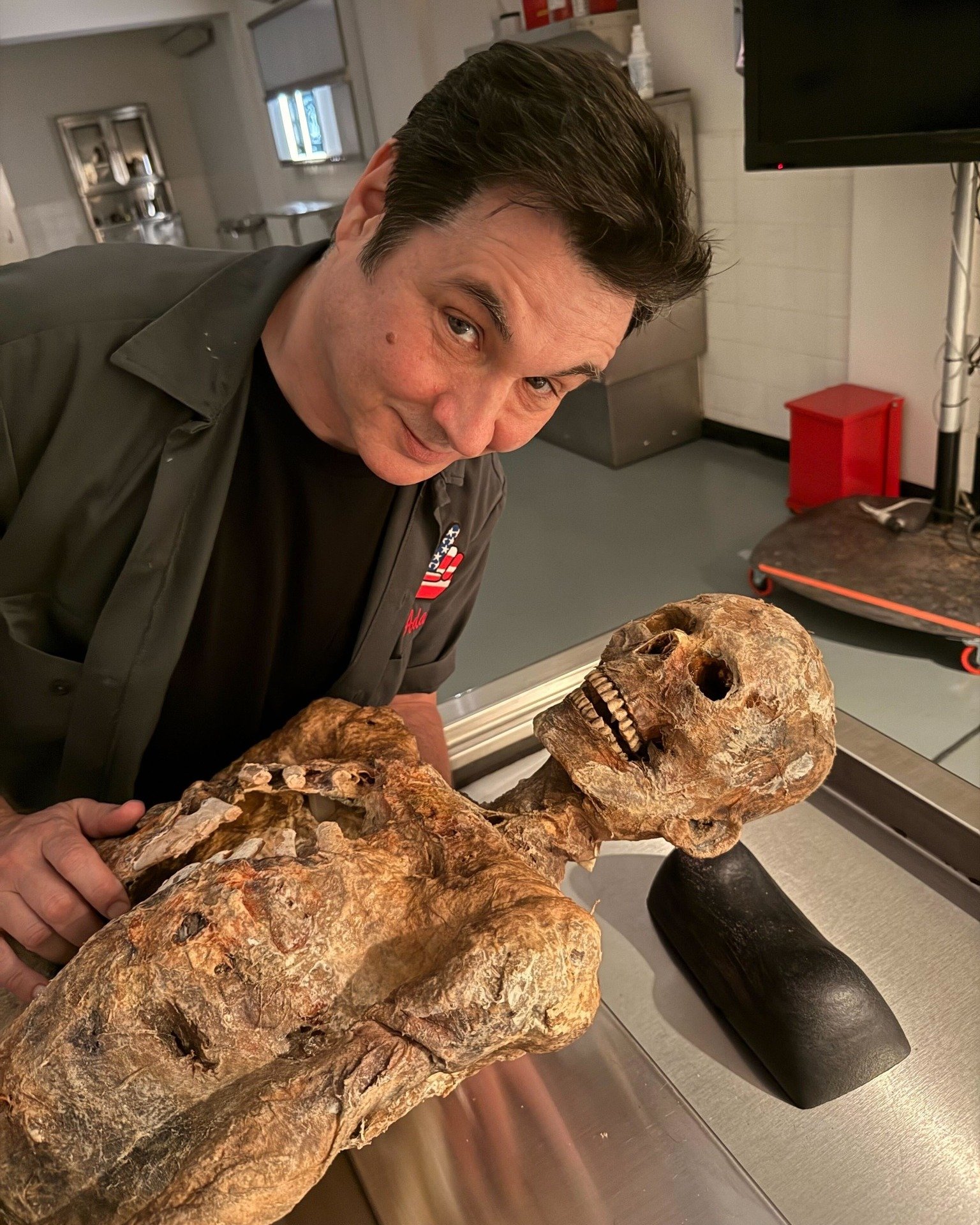 Her and I will be on NCIS tomorrow night 8pm ET on @cbstv . I told her she looked fine but I think she over did it with the ozempic 
#cbs #ncis #AdamFerrara #Comedian #Actor #AdamFerreraComedy CBS @ncisverse