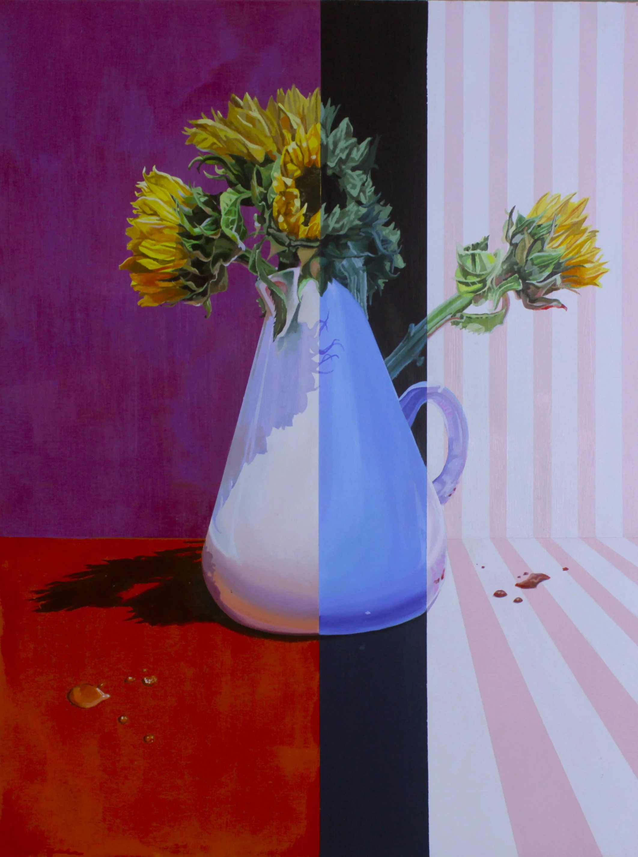 Arrangement 18”x24” Acrylic on panel framed
