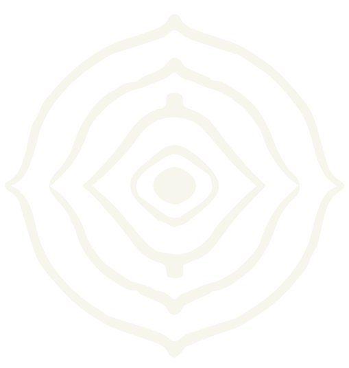 Abstract geometric eye-like pattern with concentric shapes