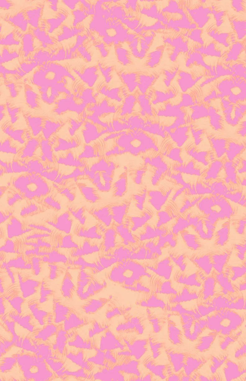 abstract pattern with pink and peach colors