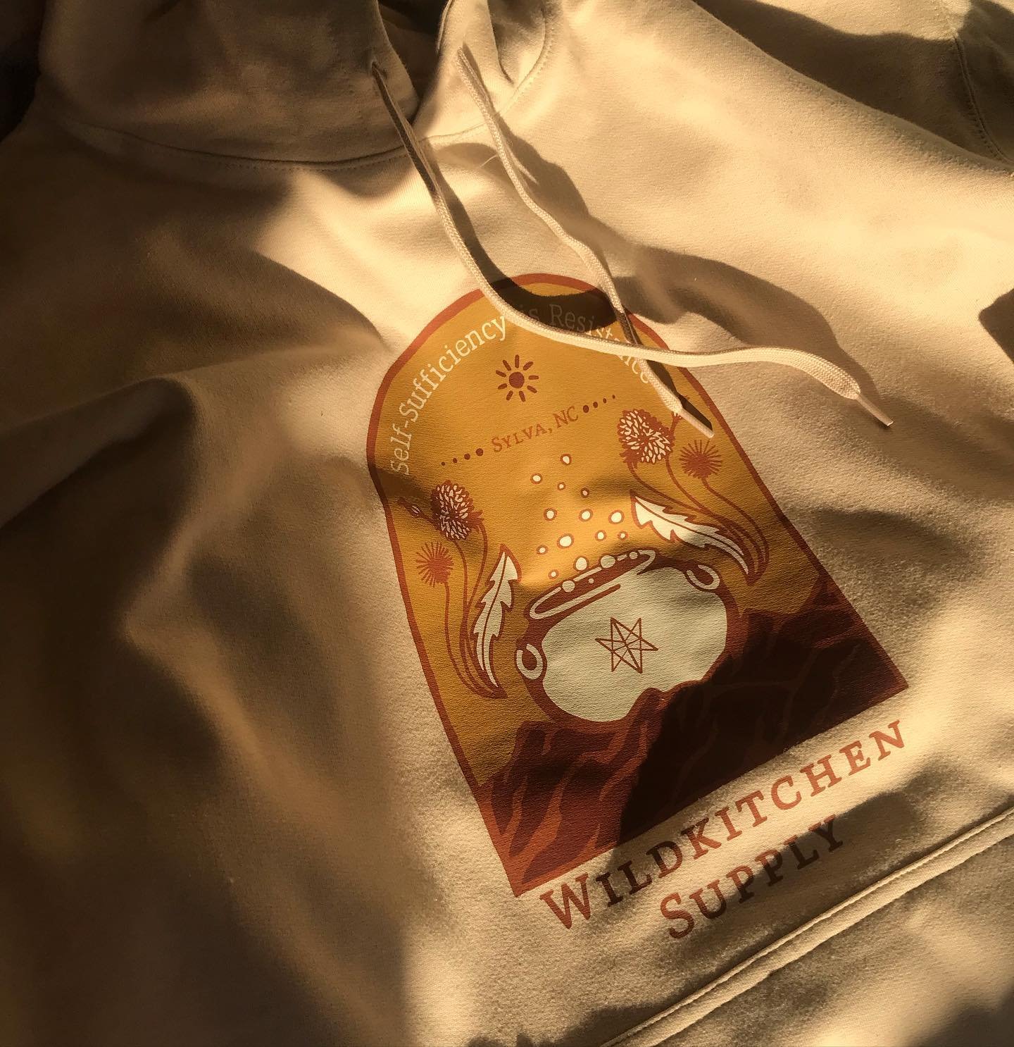 Hoodie that Julie and I designed for @w_ildk_itchen , good gift idea!