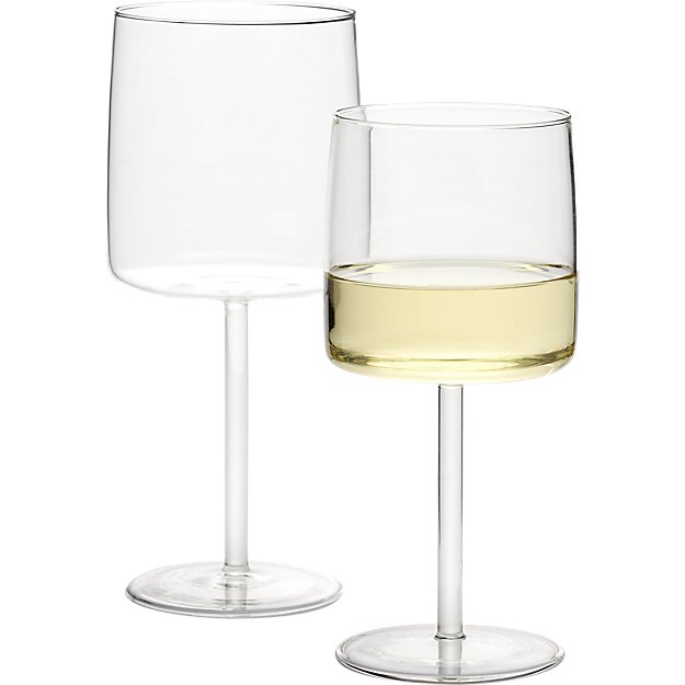 CB2 Shade Wine Glasses
