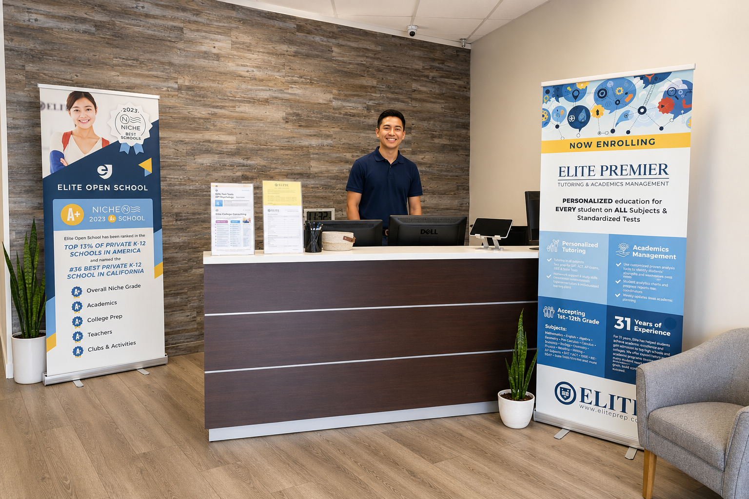 Elite Prep Learning Hub Rowland Heights Front Desk