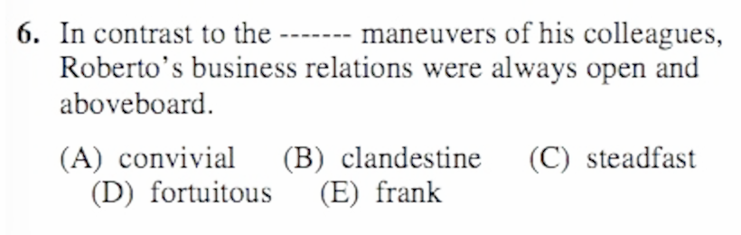 Act Vocab Practice