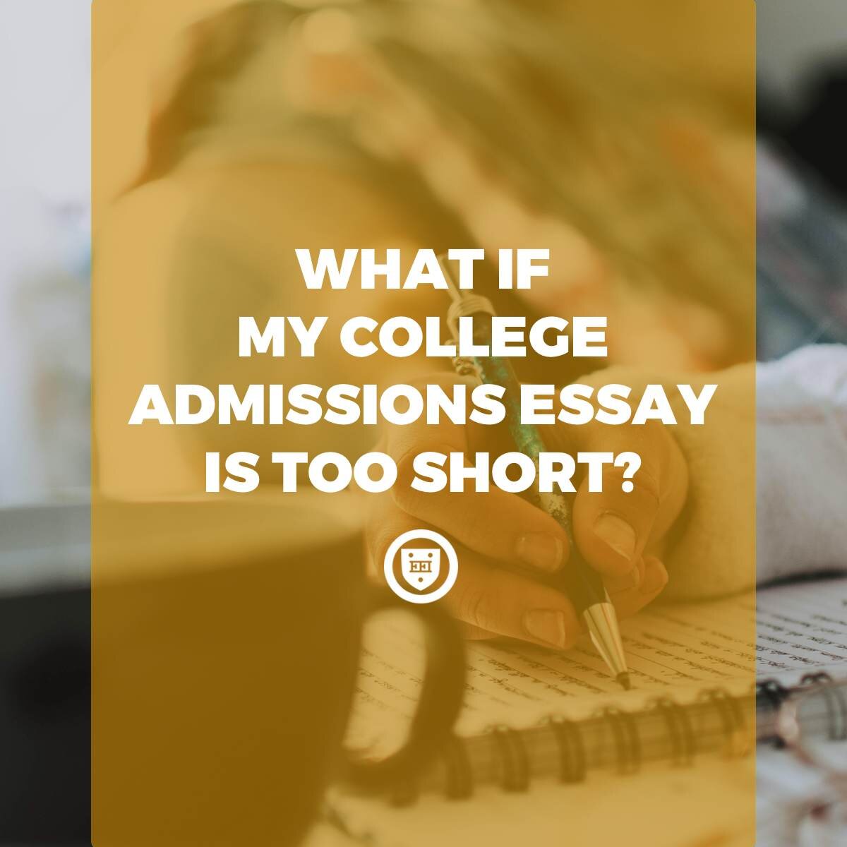 Essay college admission too competitive