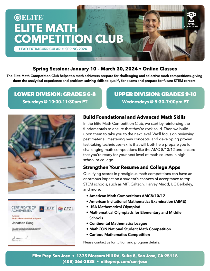 Math Competition Club