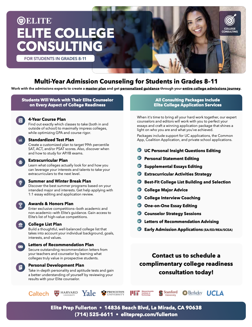 Elite College Consulting