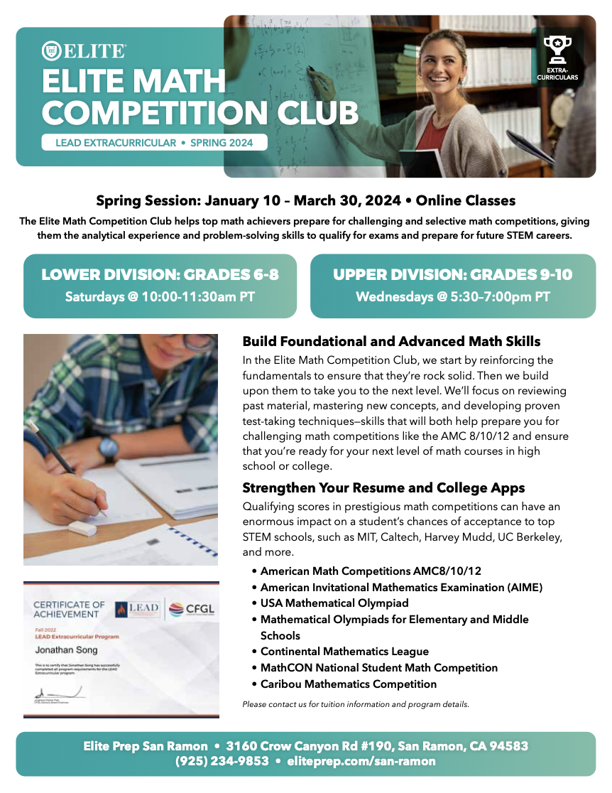 Math Competition Club