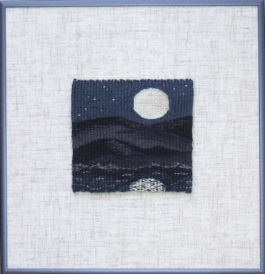 Super Moon, 10 3/8” x 10 1/8” ©2018 Elizabeth J. Buckley