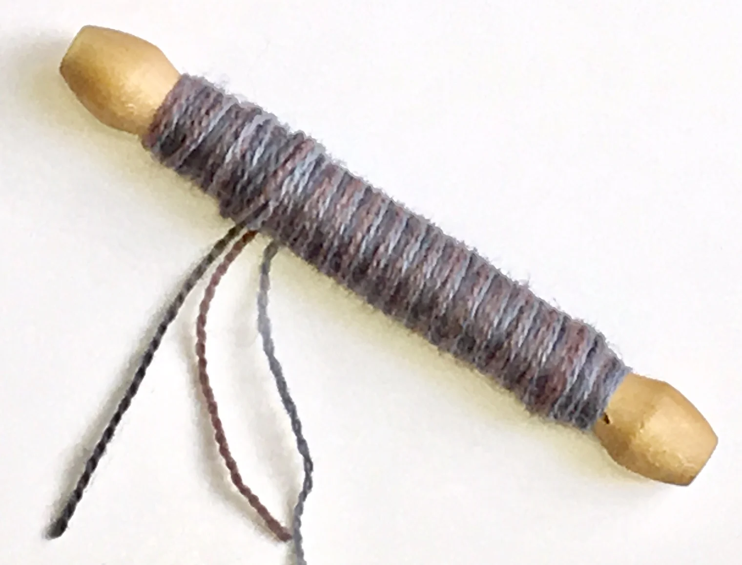 One strand Anahera, 2 strands Paterna Crewel