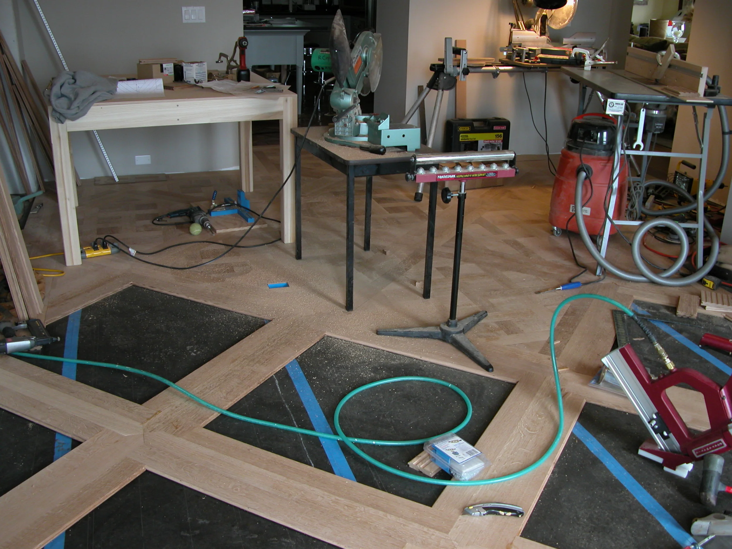 French parquet floor