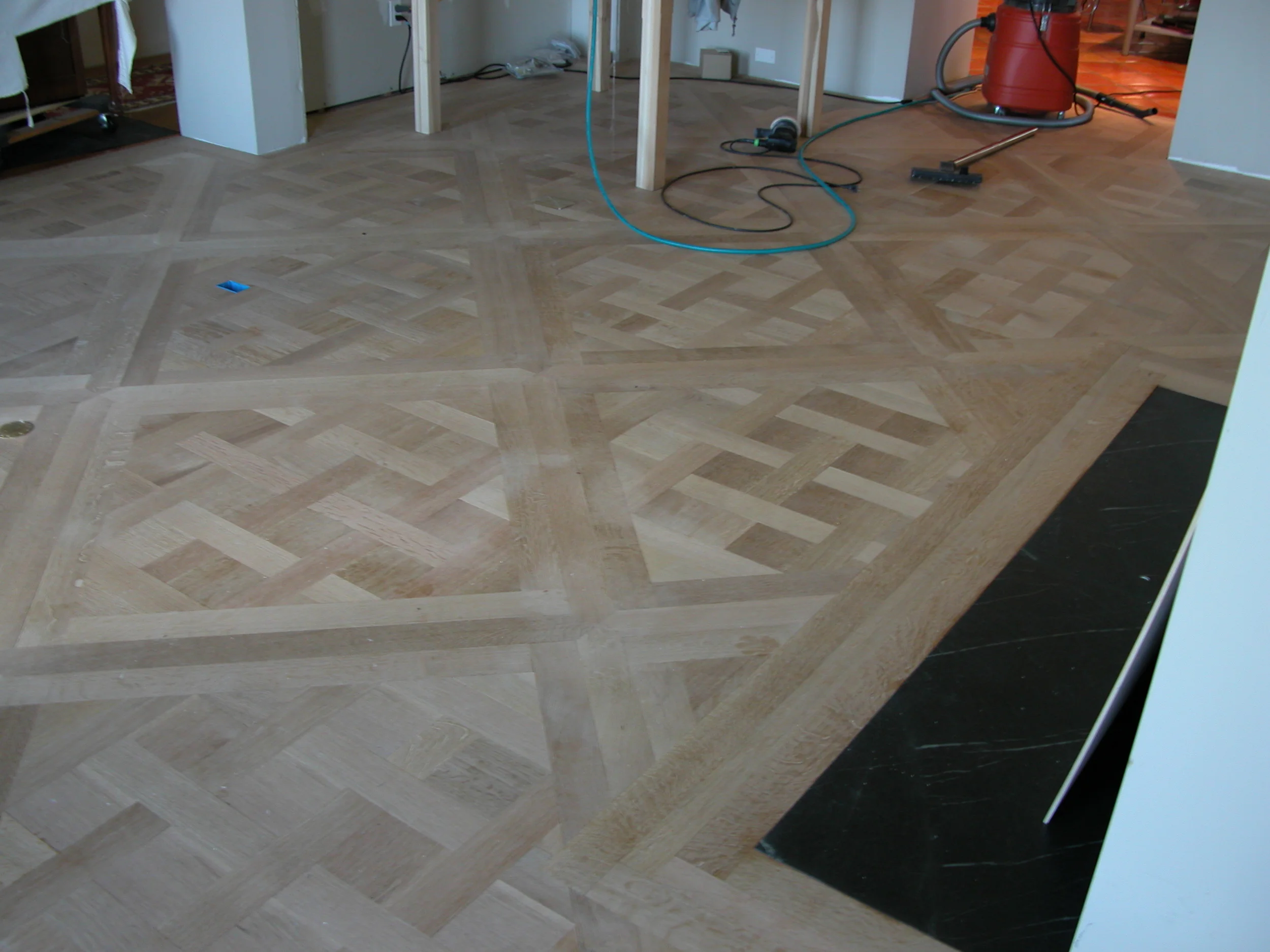 French parquet floor complete