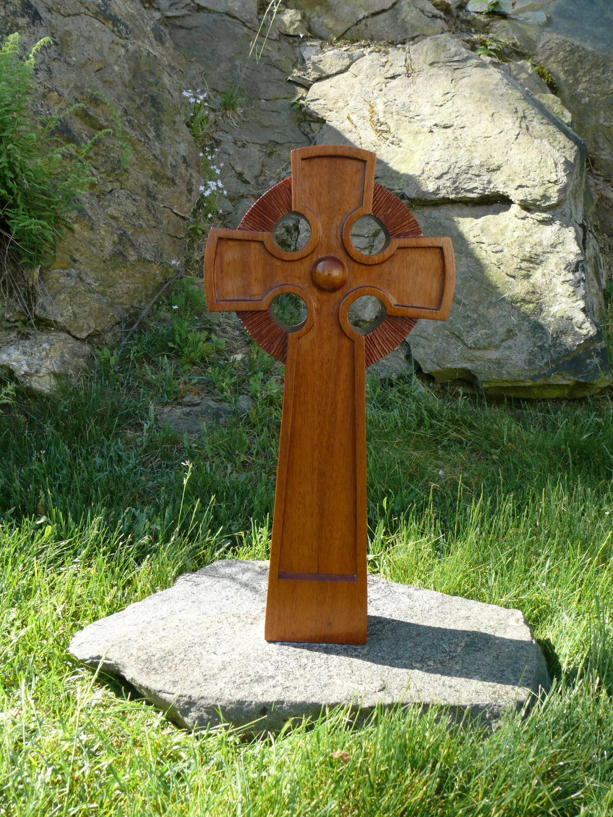 Celtic Cross Rear View