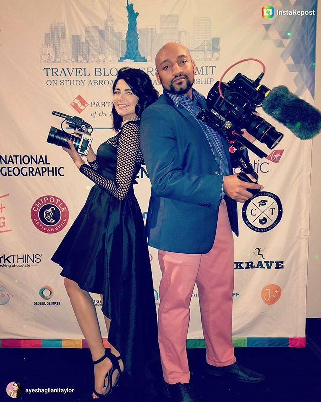 Shooting with the wifey @ayeshagilanitaylor

Repost
#hisandhers 
Filming at the 2017 Travel Bloggers Summit @hiusa #studyabroadnow #insaanzamedia #insaanza #filmmaking #digitalmedia #sony @sonypro #hubbywifeyproductionteam #partnersinbusinessandlife 