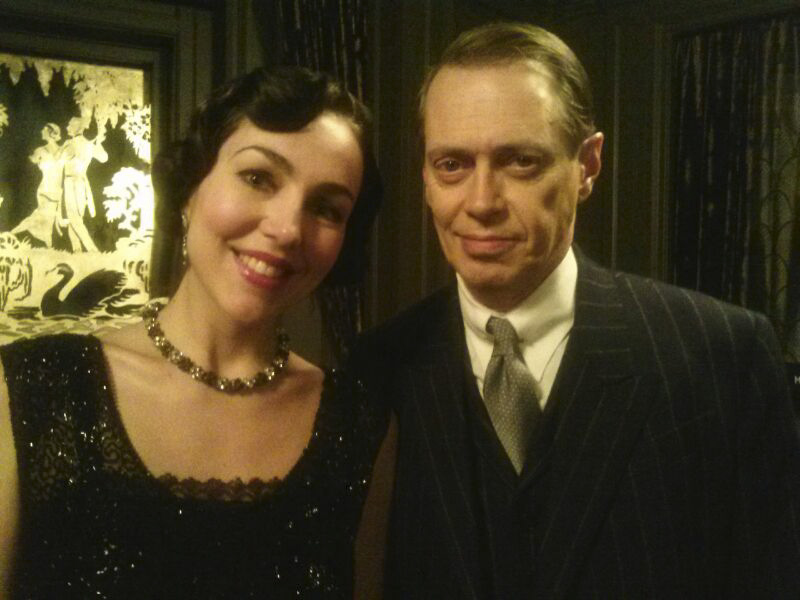 Romina & Steve Buschemi.JPG