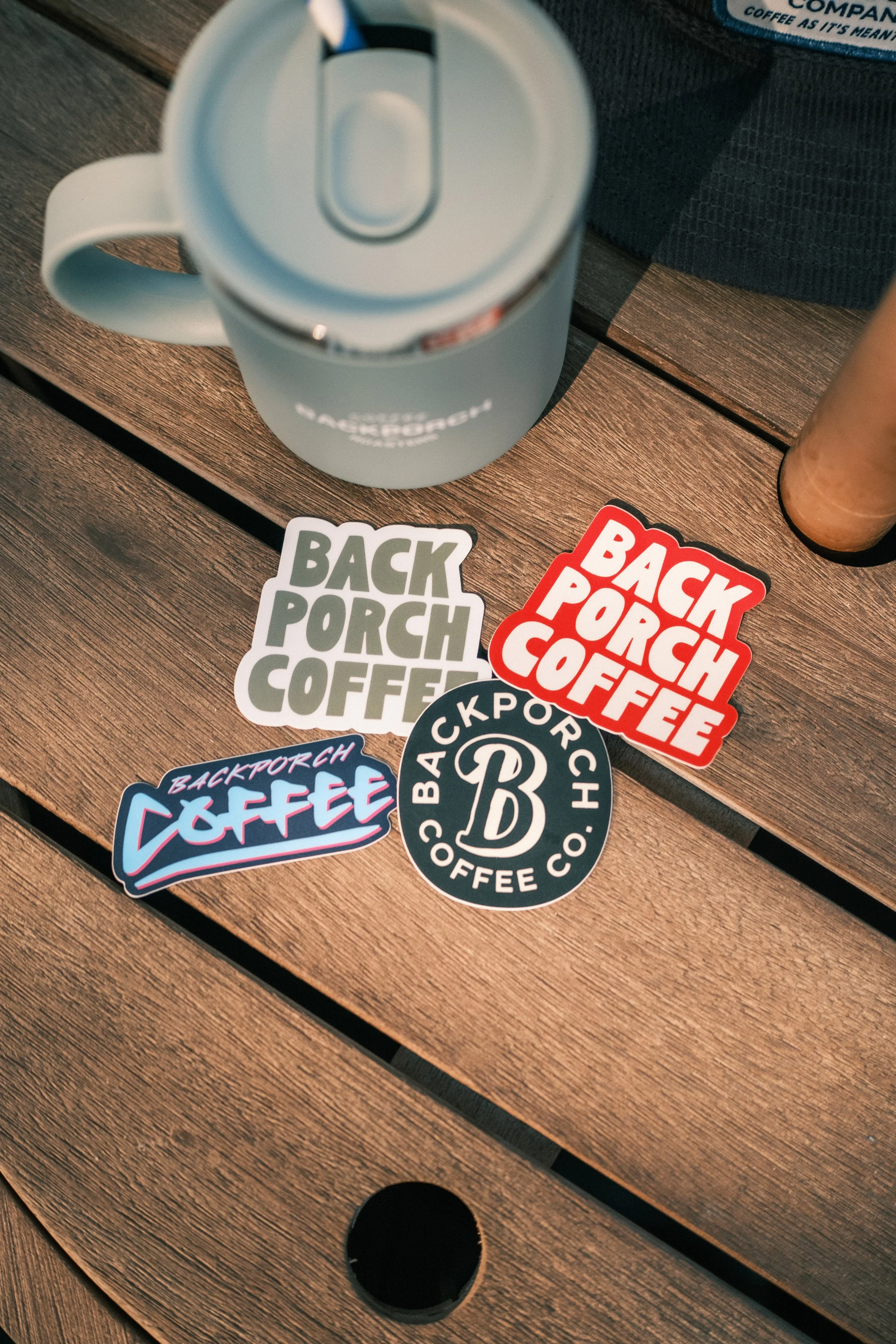 Backporch Stickers