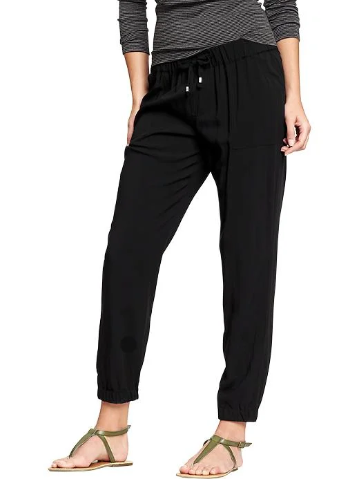 Old Navy Drapey Cinched Pants - I've linked to these before , and I'm excited to finally get them (they were backordered) and try the drapey style.