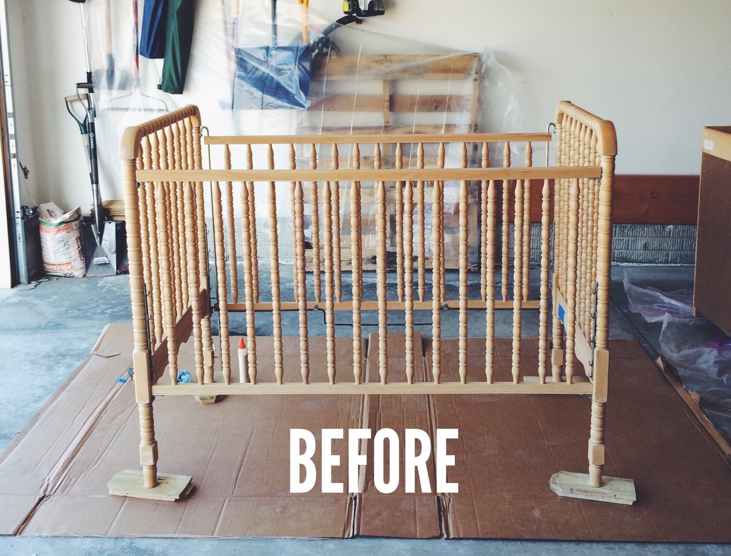spray paint for baby crib