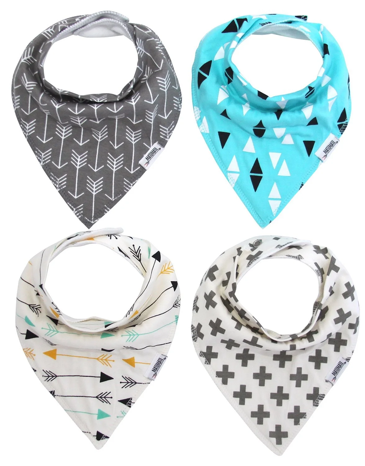 Matimati bandana bibs (set of four) - $24.75 (gift)