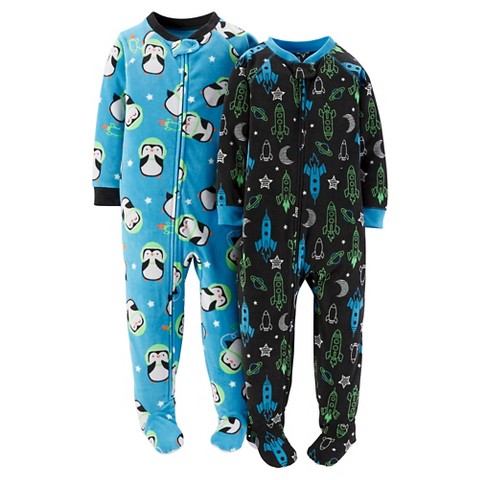 Footie pajamas ($17)