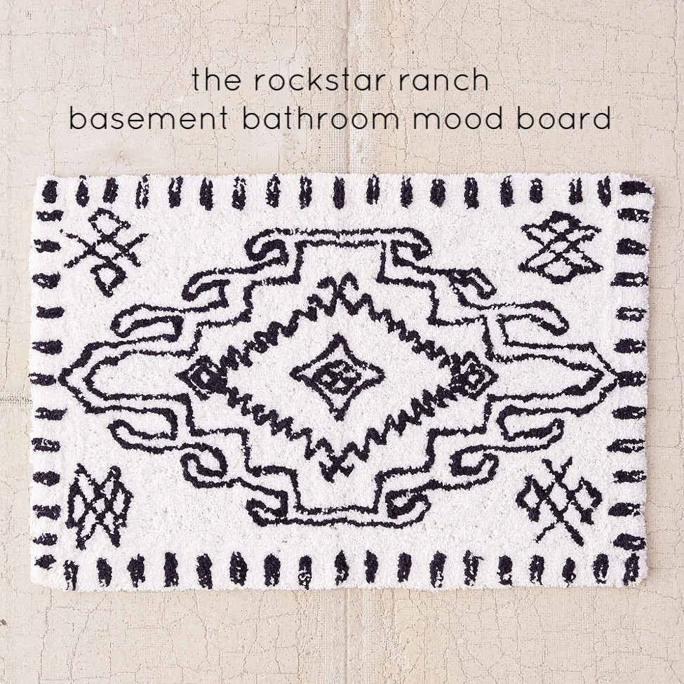 basement bathroom mood board