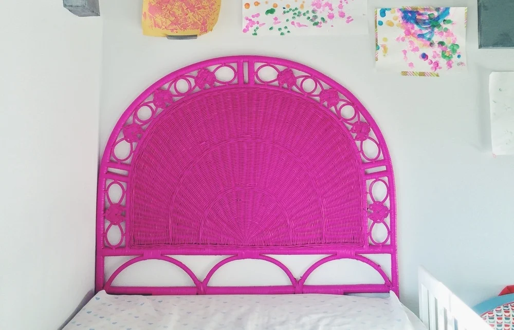 Rooney's big girl bed headboard