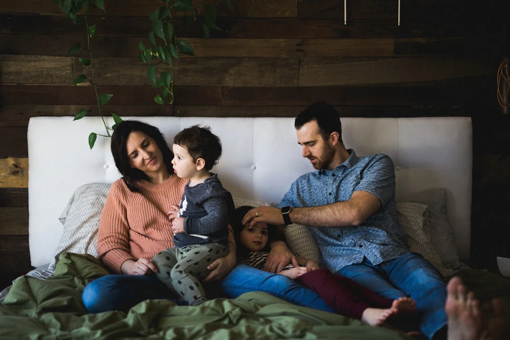 winter family photos