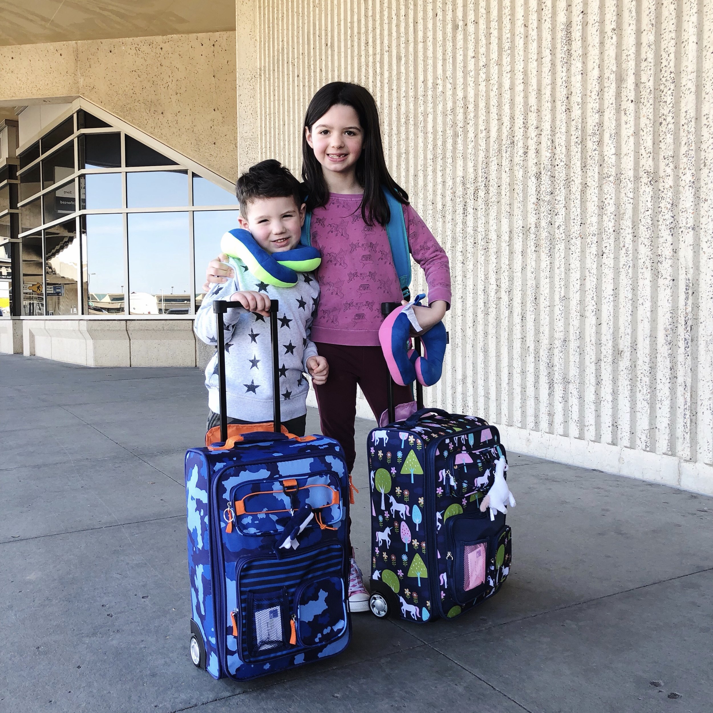 kids first airplane ride