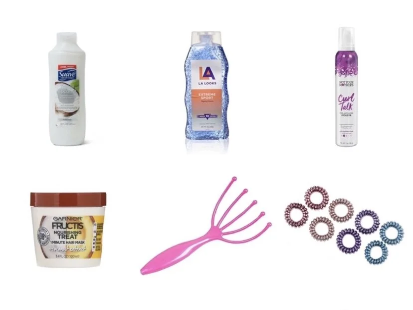 my tried-and-true curly hair products