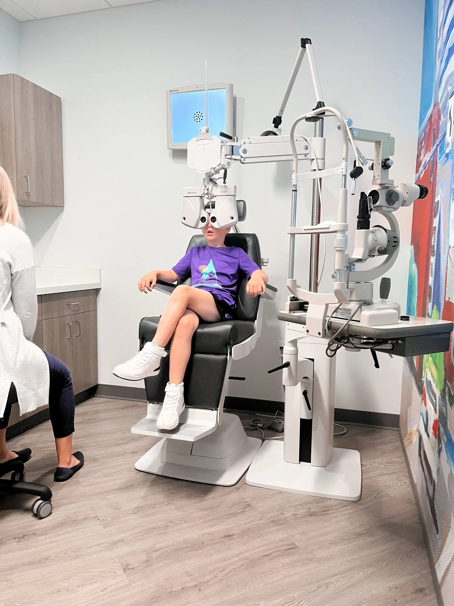 Finch’s experience with vision therapy