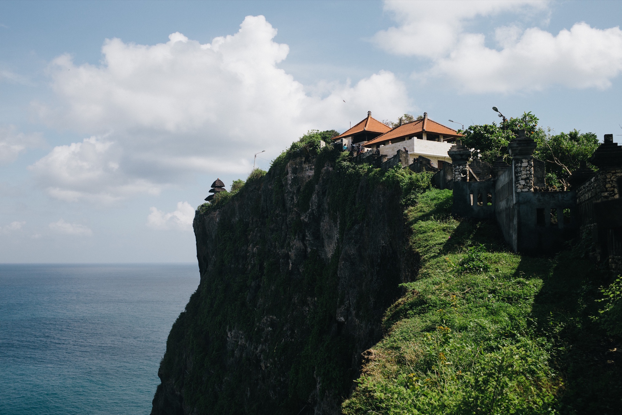  Uluwatu Temple along the cliff edge. 