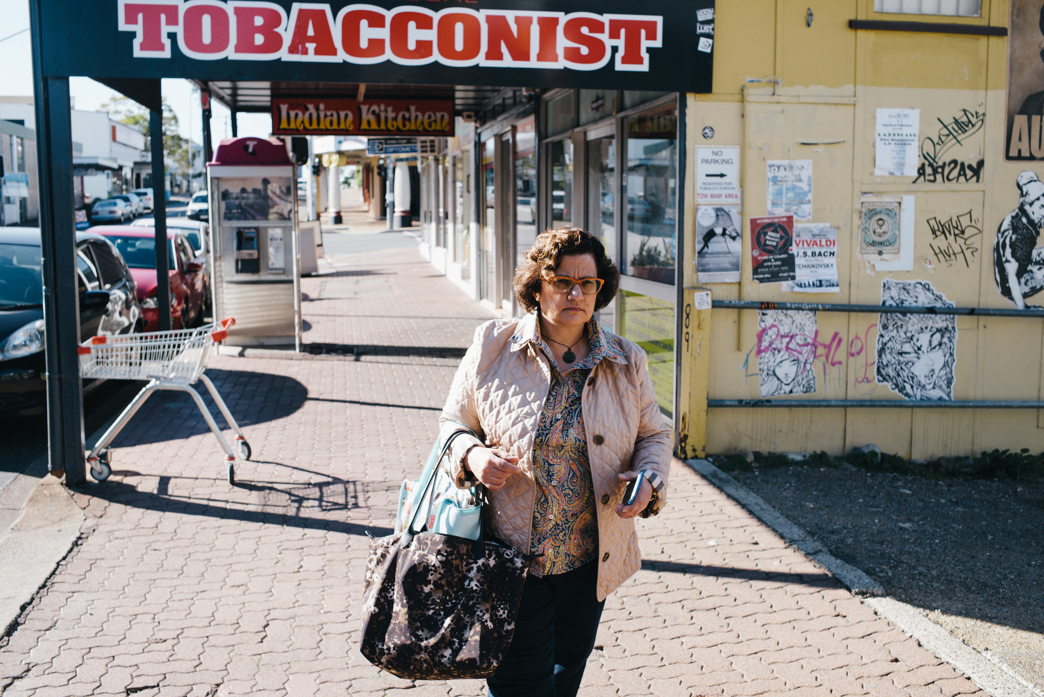 Street photograph in West End