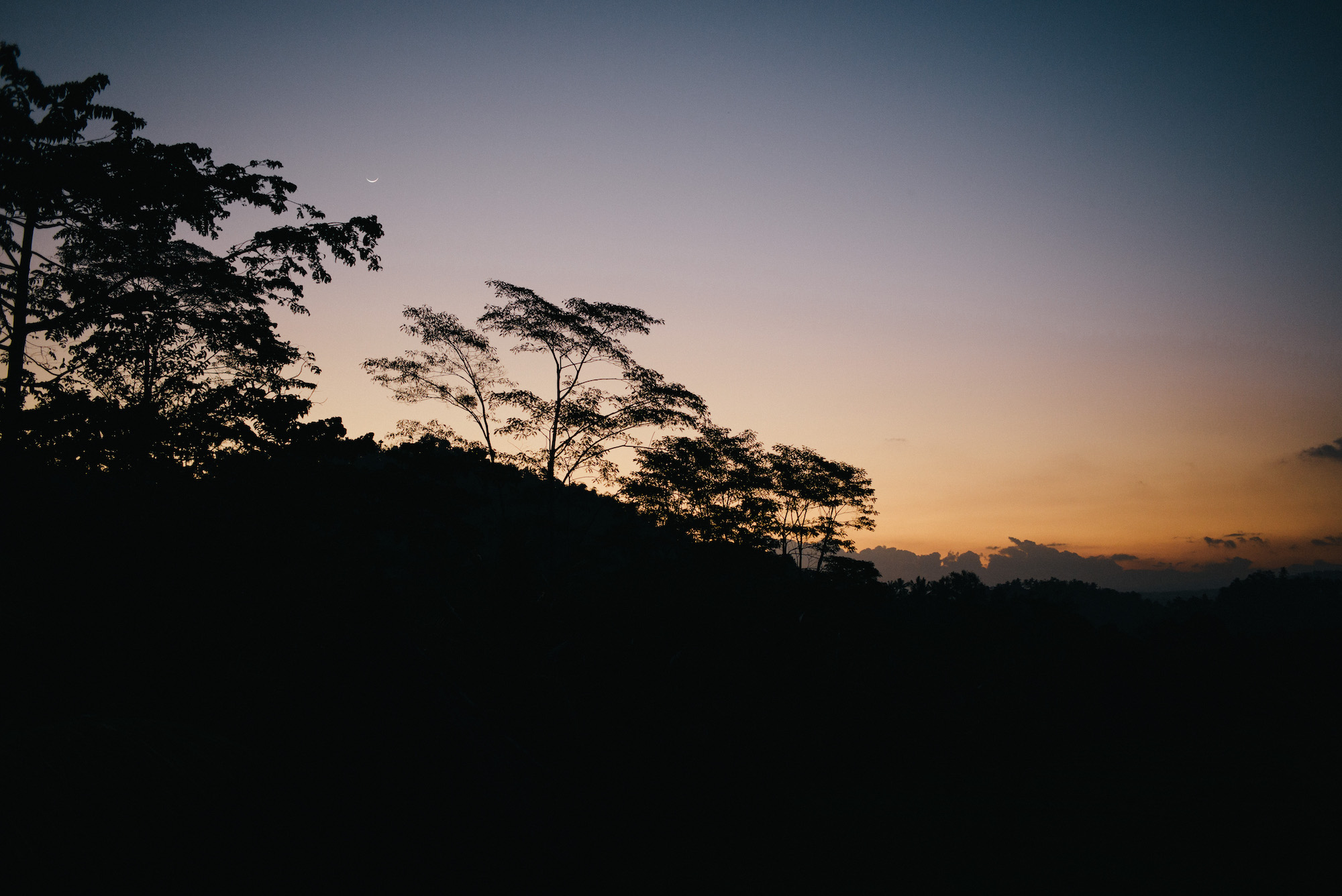 Dusk in Sidemen, Bali near Mount Agung. Shot on Leica M Typ 240 with Summarit 35mm f/2.5 lens. 